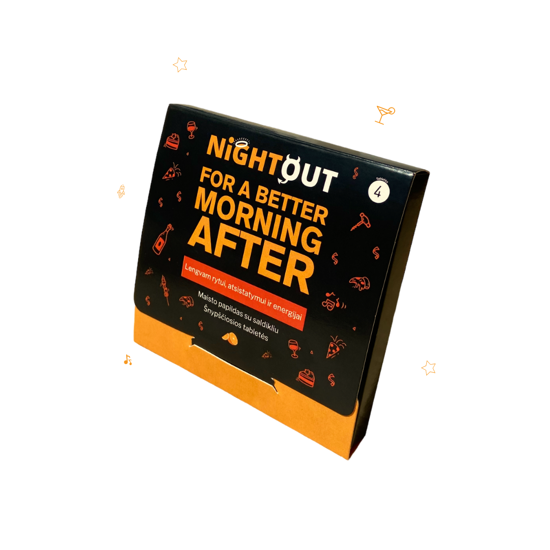 Nightout 1 Opakowanie 4 Tabletki Nightout Nightout 1 Opakowanie 4 Tabletki Nightout